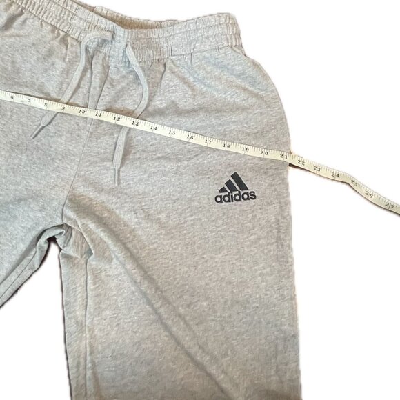 Adidas Mens Heather Gray Jersey Joggers Light Weight Size Large - Picture 5 of 14